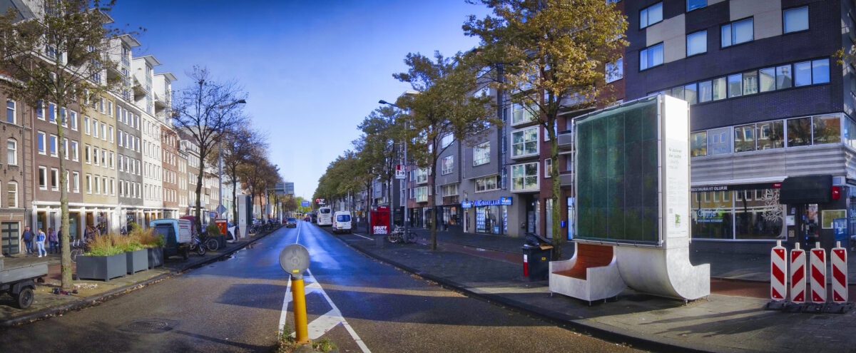 Valkenburgerstraat met acht CityTrees